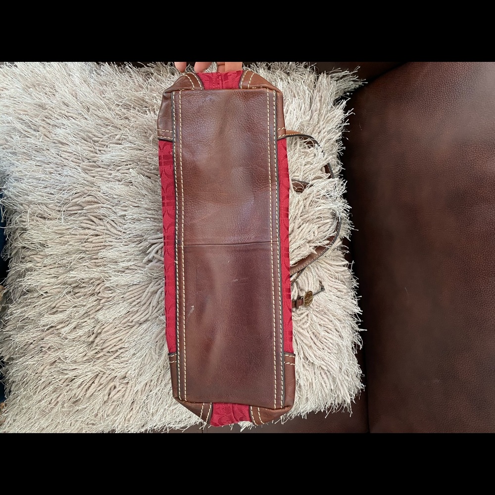 Fossil Red/Brown Purse - Picture 5 of 6